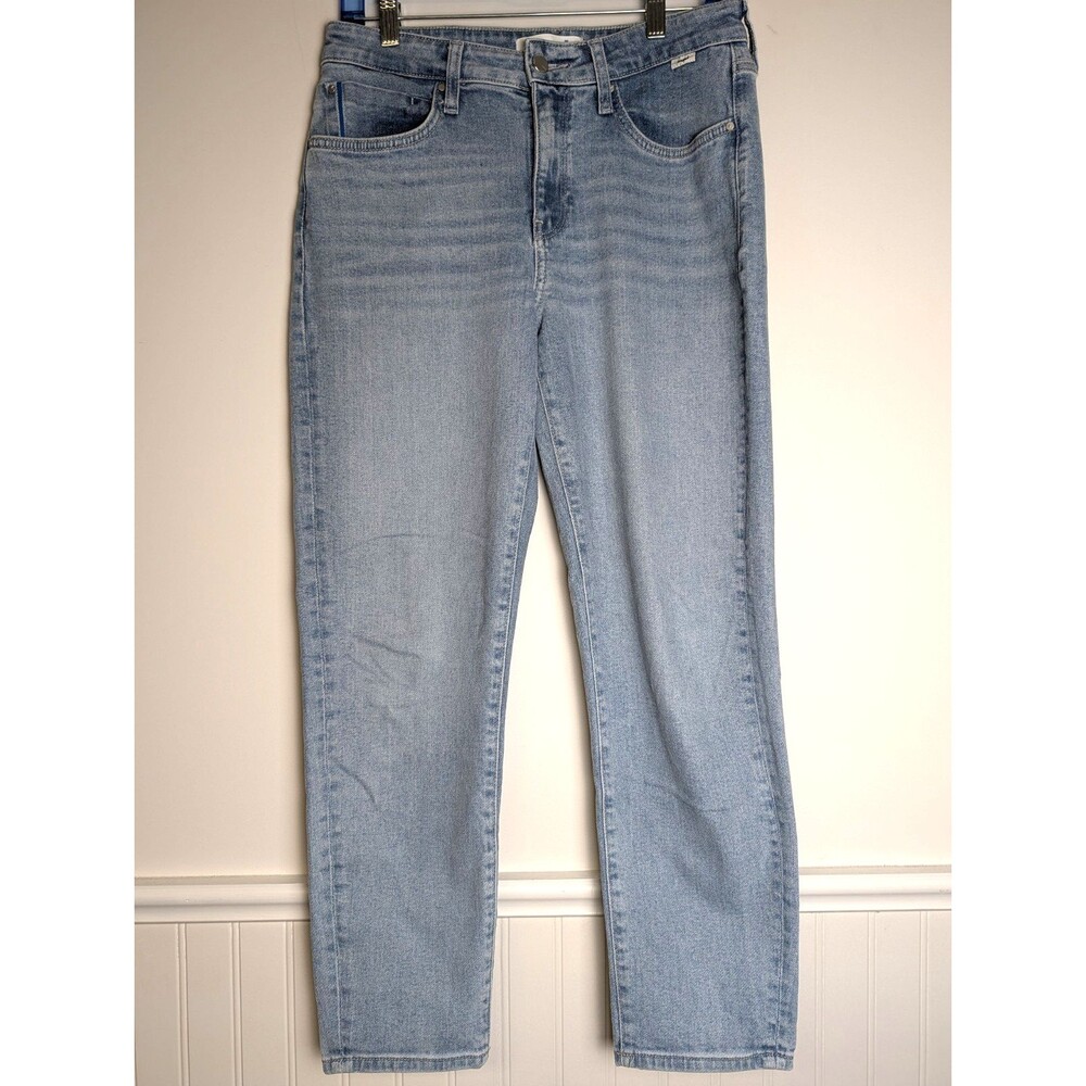 Mavi Jeans Women’s 28x27 Cindy Straight Leg Stretch Denim Blue Wash Jeans